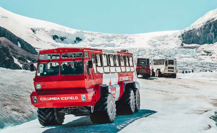 4-Day Banff National Park Guided Tour with airport pick up, visiting Lake Louise, Icefield Parkway, riding Banff Gondola