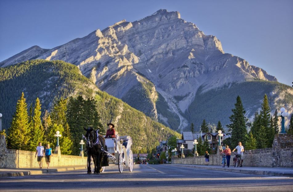 Day trip to Banff Gondola, Johnston Canyon, Bow Falls, Hoodoos and Surprise Corner from Calgary